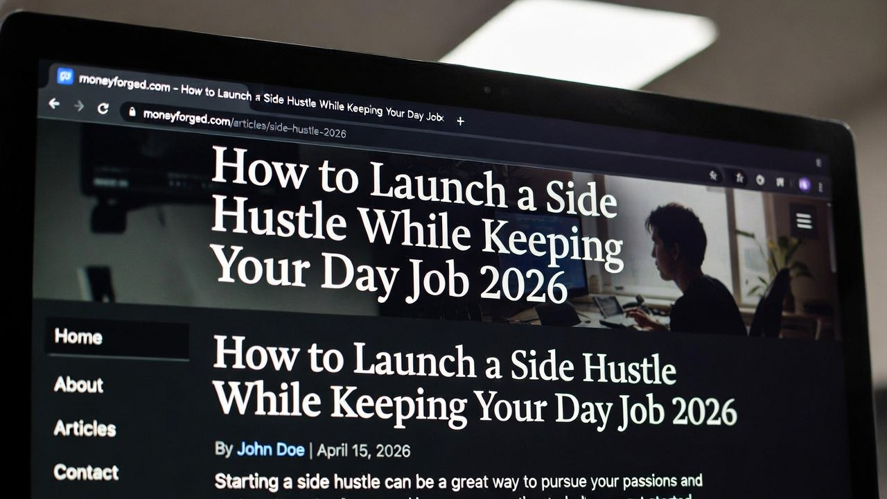 How to Launch a Side Hustle While Keeping Your Day Job