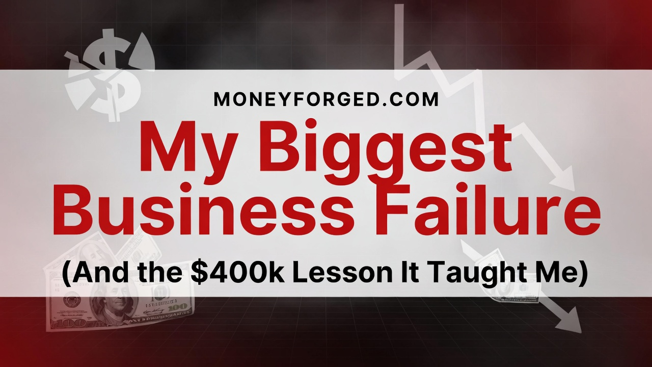My Biggest Business Failure (And the $400k Lesson It Taught Me)