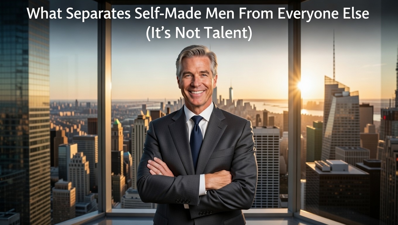 What Separates Self-Made Men From Everyone Else (It’s Not Talent)