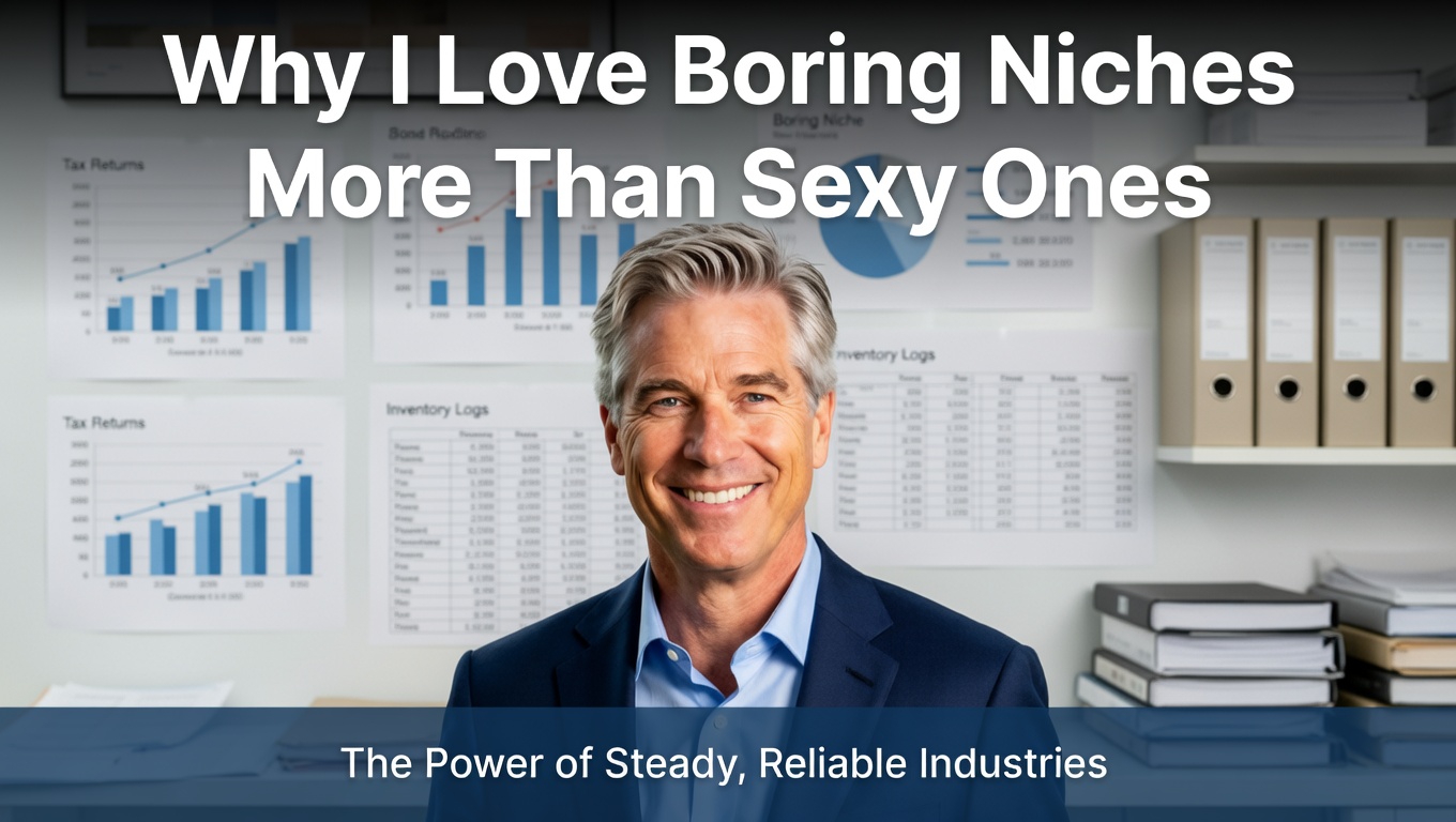 Why I Love Boring Niches More Than Sexy Ones