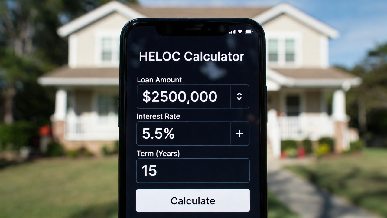 Home Equity Line of Credit (HELOC) Calculator: