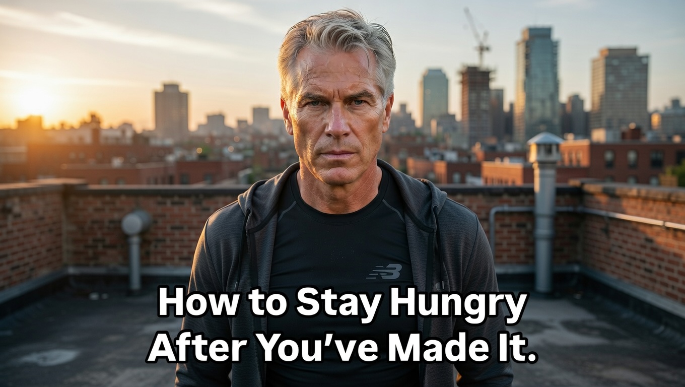 How to Stay Hungry After You’ve Made It.