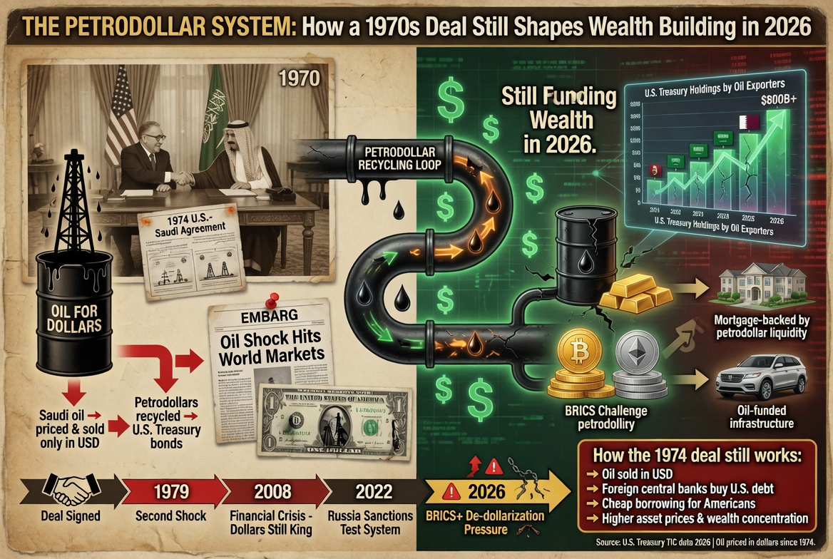 The Petrodollar System: How a 1970s Deal Still Shapes Wealth Building in 2026