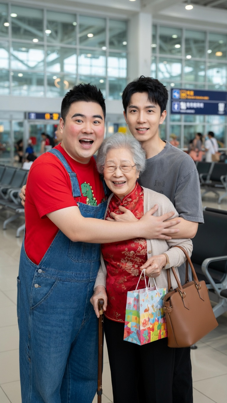 Grown Children and now the Mother In-Law has arrived.  #grownchildren #funny