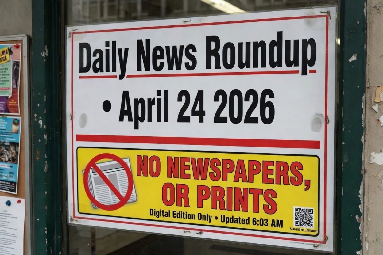 Daily News Roundup • April 24 2026