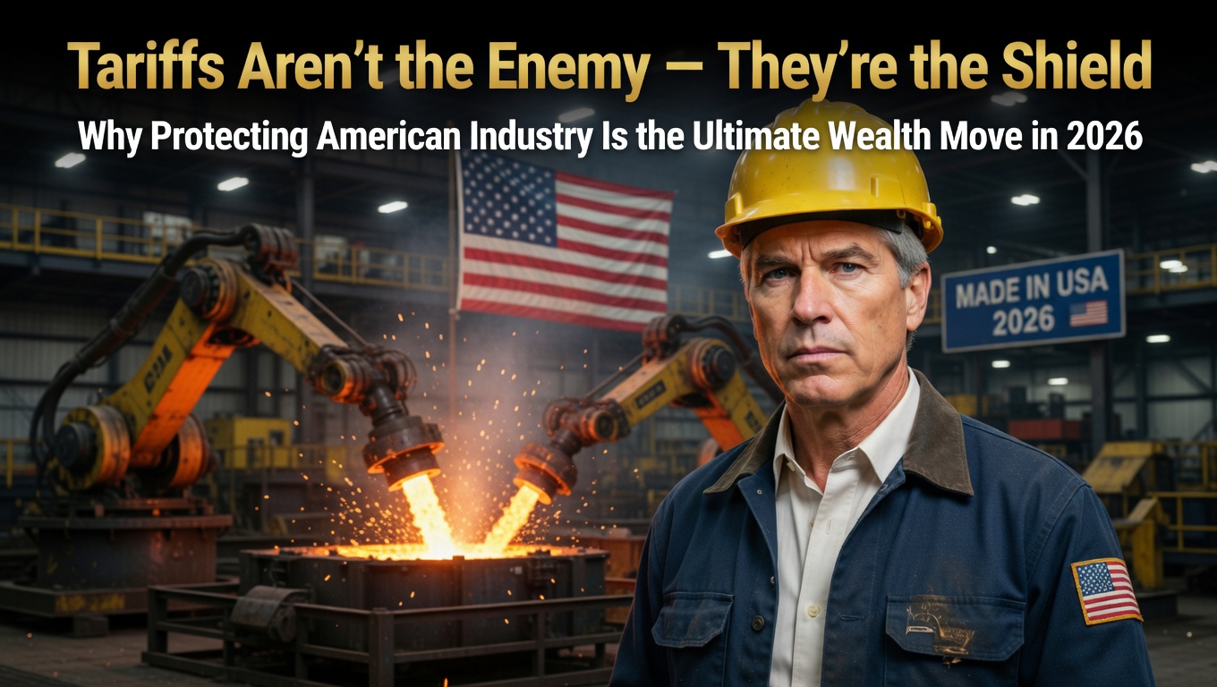 Tariffs Aren’t the Enemy — They’re the Shield: Why Protecting American Industry Is the Ultimate Wealth Move in 2026
