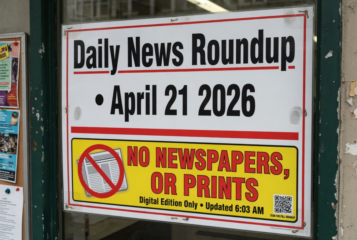 Daily News Roundup • April 21 2026