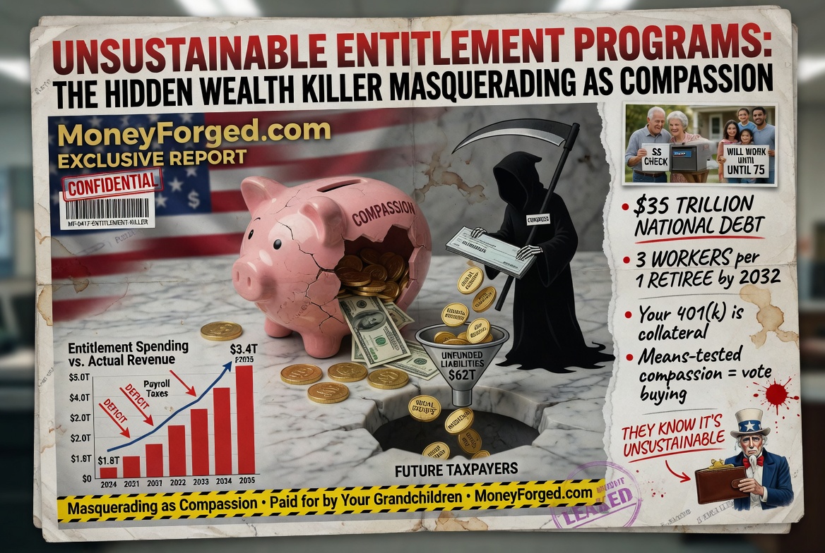 Unsustainable Entitlement Programs: The Hidden Wealth Killer Masquerading as Compassion