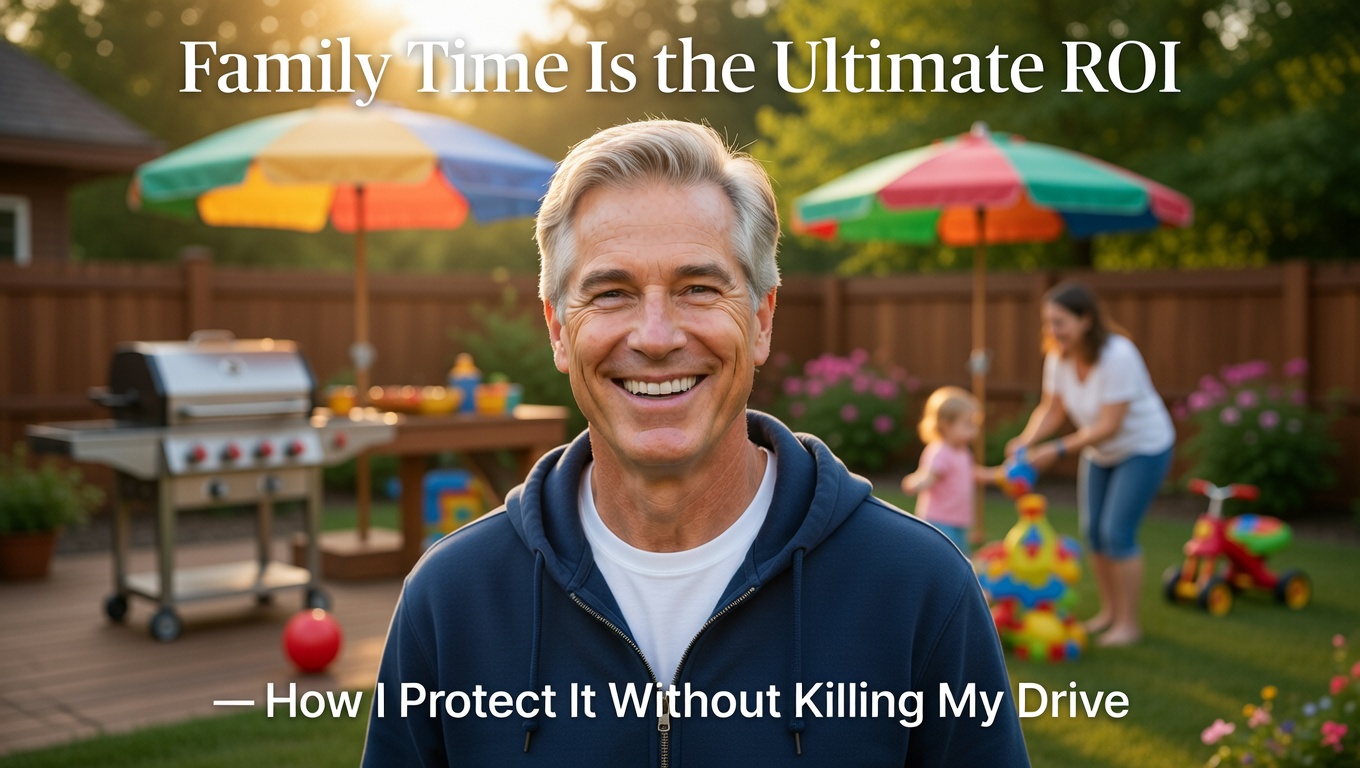 Family Time Is the Ultimate ROI
– How I Protect It Without Killing My Drive