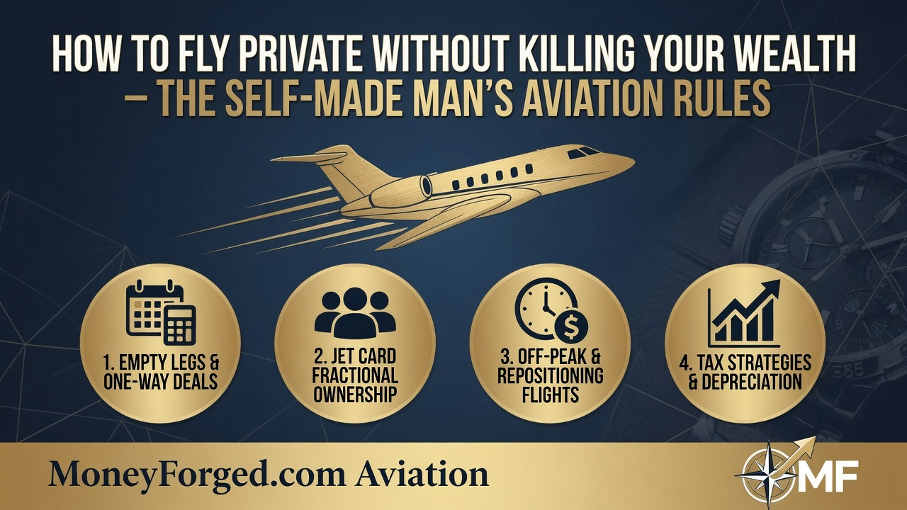 How to Fly Private Without Killing Your Wealth – The Self-Made Man’s Aviation Rules