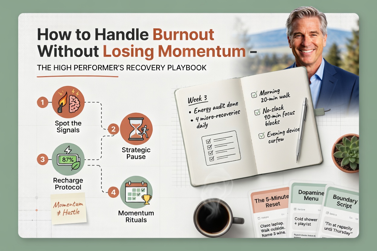 How to Handle Burnout Without Losing Momentum – The High Performer’s Recovery Playbook