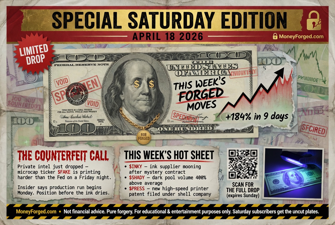 Special Saturday Edition • April 18 2026