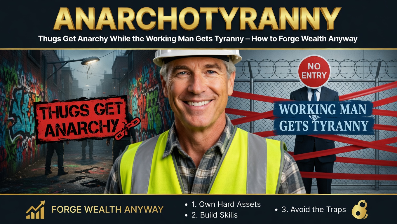 AnarchoTyranny: Thugs Get Anarchy While the Working Man Gets Tyranny – How to Forge Wealth Anyway